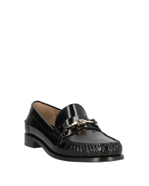 Ferragamo Black Loafers Calfskin