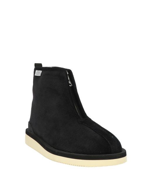 Suicoke Black Ankle Boots for men