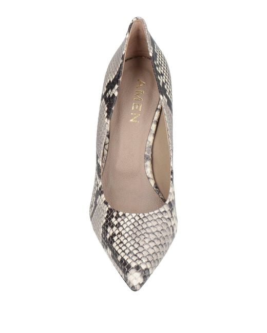 Amen White Pumps
