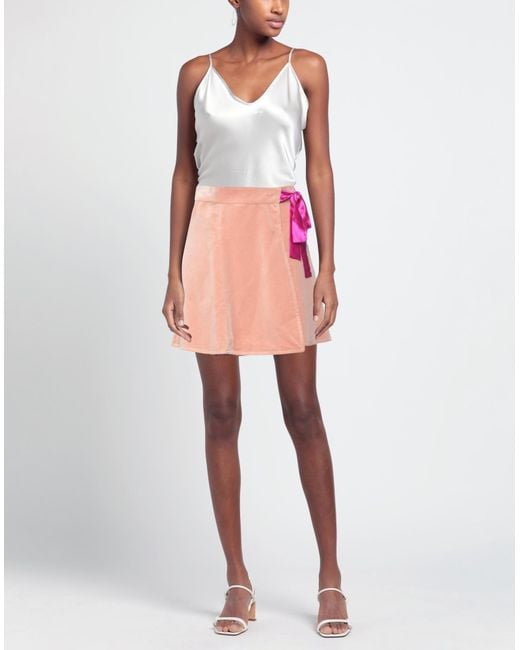 Crida Milano Pink Mini Skirt