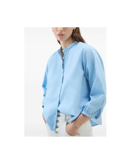 Woolrich Blue Hemd