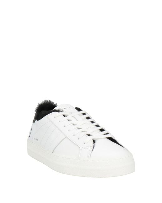 Date White Sneakers Calfskin for men