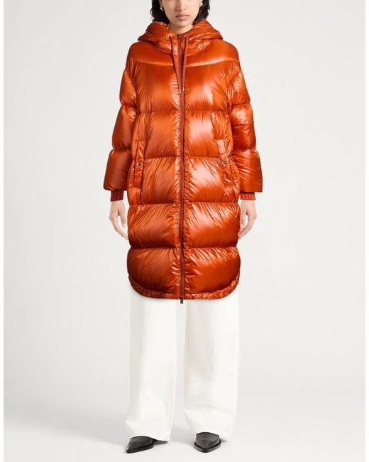 Herno Orange Puffers
