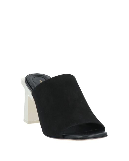 Tory Burch Black Sandals Leather