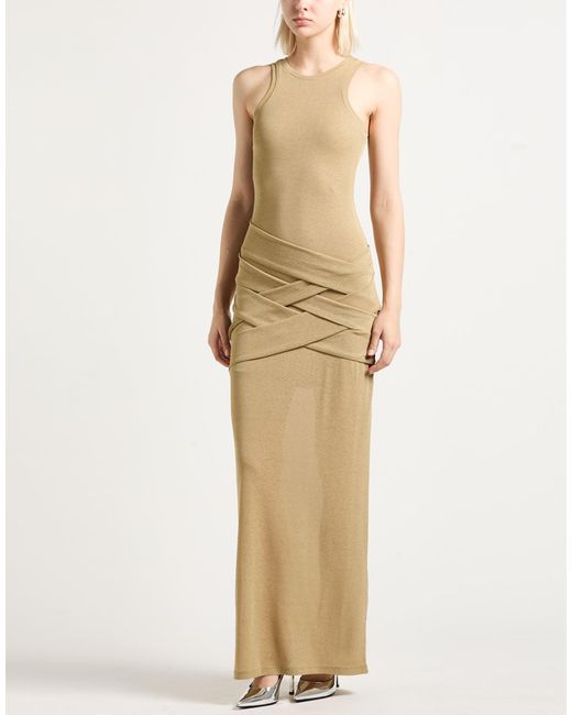 Nanushka Natural Maxi Dress