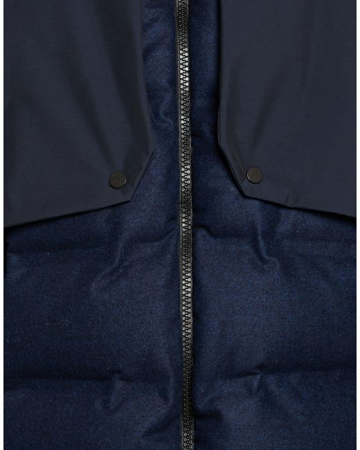 Sease Blue Puffer Virgin Wool for men