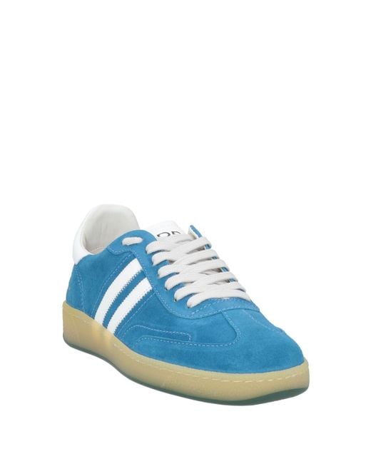 ED PARRISH Blue Azure Sneakers Leather for men