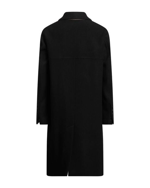 Rick Owens Black Coat for men