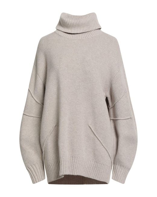 Helmut Lang Gray Turtlenecks