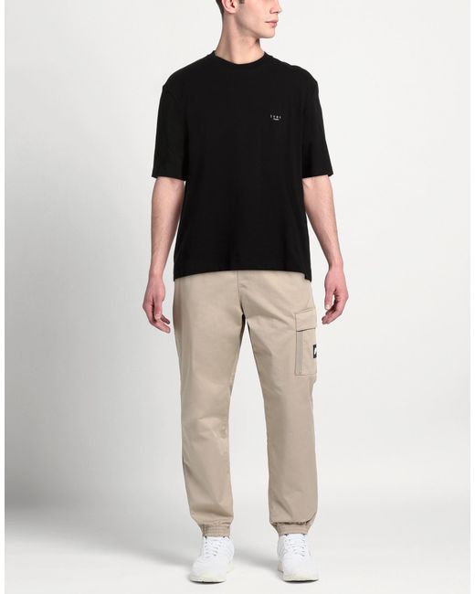 1989 STUDIO Black T-Shirts for men