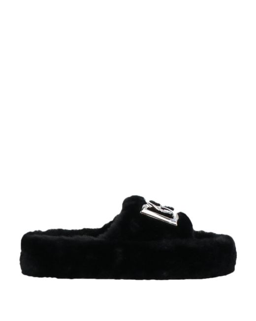 Dolce & Gabbana Black Sandals for men