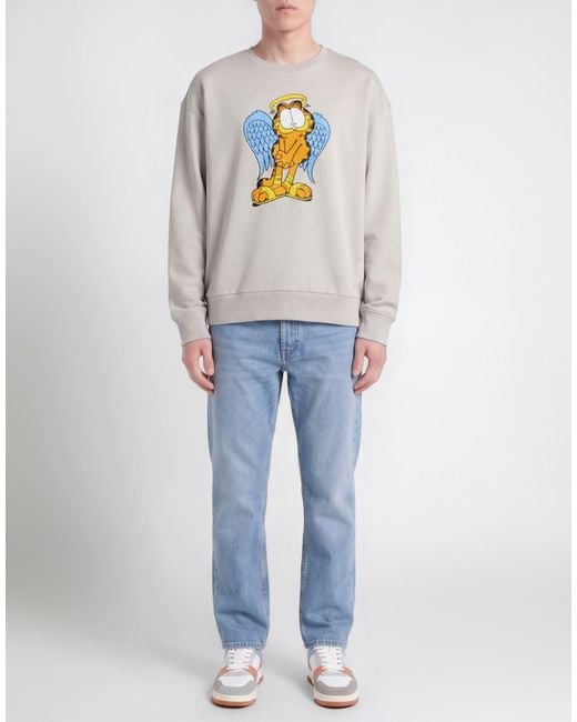 Iceberg White X Garfield Light Sweatshirt Cotton, Polyester for men