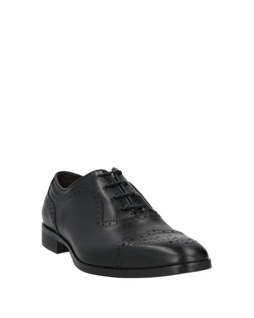 Bruno Magli Black Lace-up Shoes for men