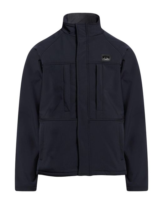 Roberto Cavalli Blue Jacket for men