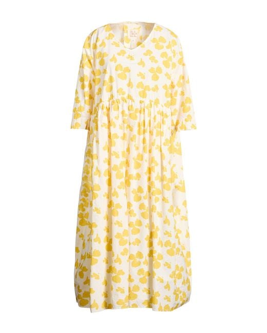 H+ Hannoh Wessel Metallic Midi Dresses