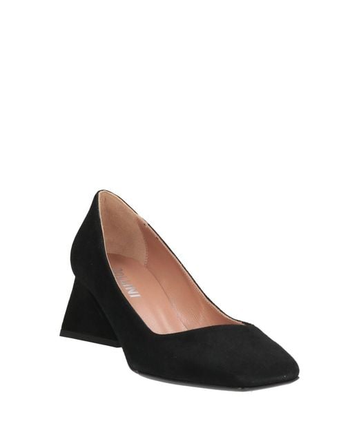Pollini Black Pumps Leather