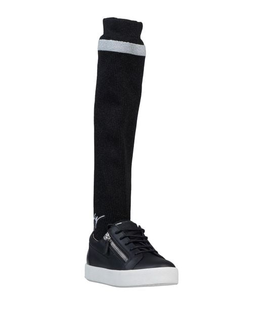 Giuseppe Zanotti Black Knee Boots