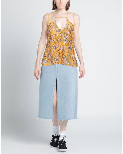 Patrizia Pepe Yellow Top