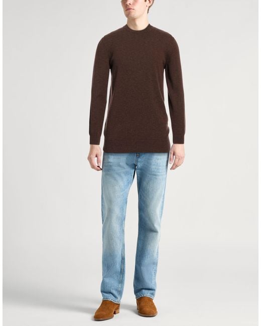 Daniele Fiesoli Brown Jumper for men