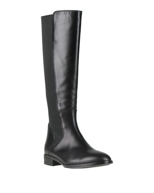 Boss Black Boot Leather