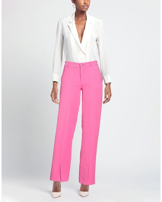 Chiara Ferragni Pink Trouser
