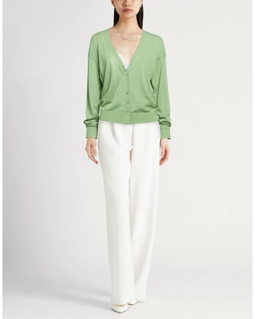 Dorothee Schumacher Green Cardigan
