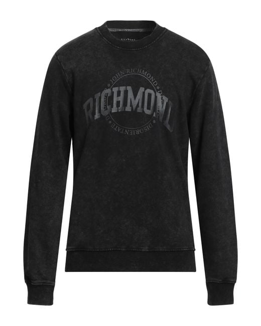 John Richmond Black Sweatshirts for men