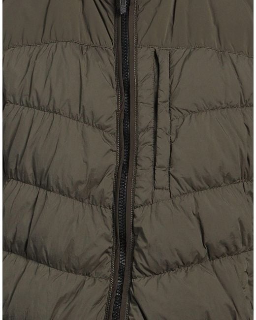 Woolrich Green Puffer Polyamide, Elastane for men
