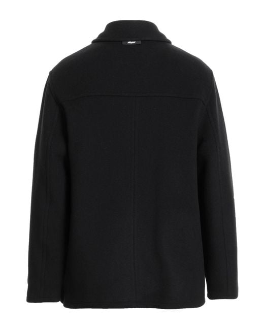 MSGM Black Coat for men