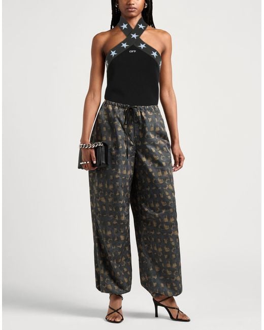 Top di Off-White c/o Virgil Abloh in Black