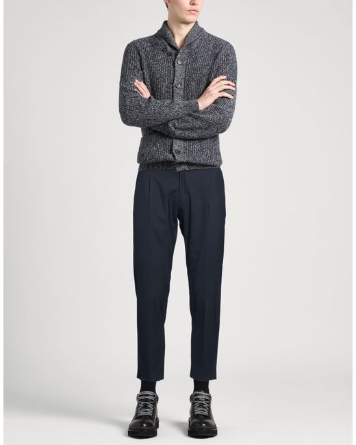 BE ABLE Blue Pants Polyester, Viscose, Elastane for men