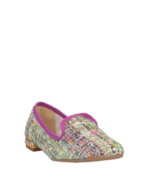 Divine Follie Green Mokassin