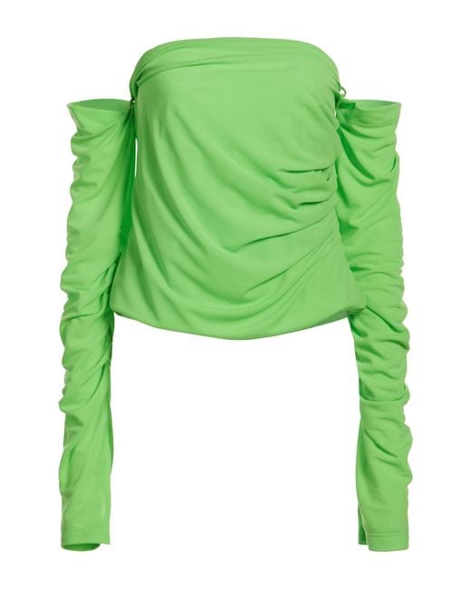 Helmut Lang Green Tops