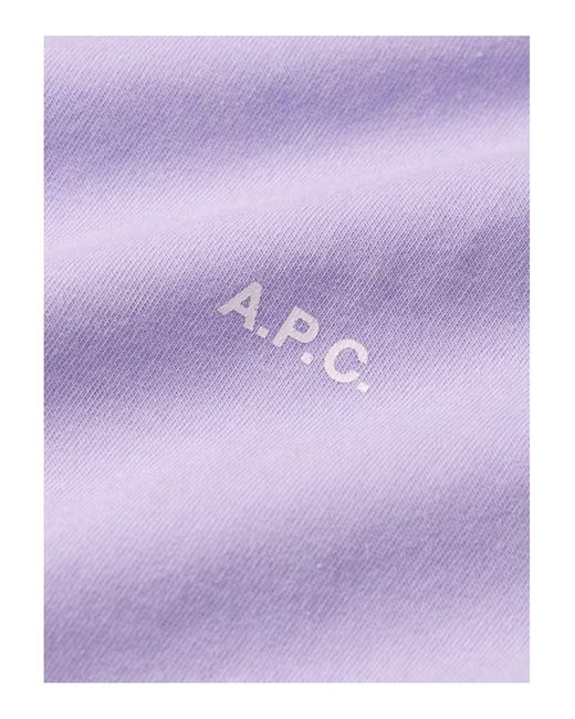 A.P.C. T-shirts in Purple für Herren