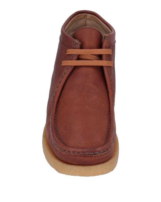 Sebago Brown Ankle Boots for men