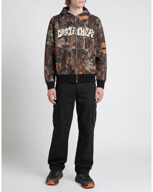 DISCLAIMER Gray Sweatshirt Cotton for men