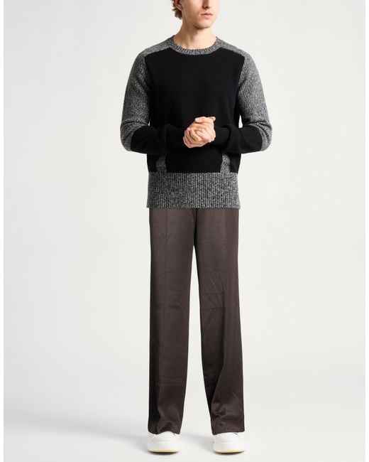 Tom Ford Gray Pants Silk, Wool for men