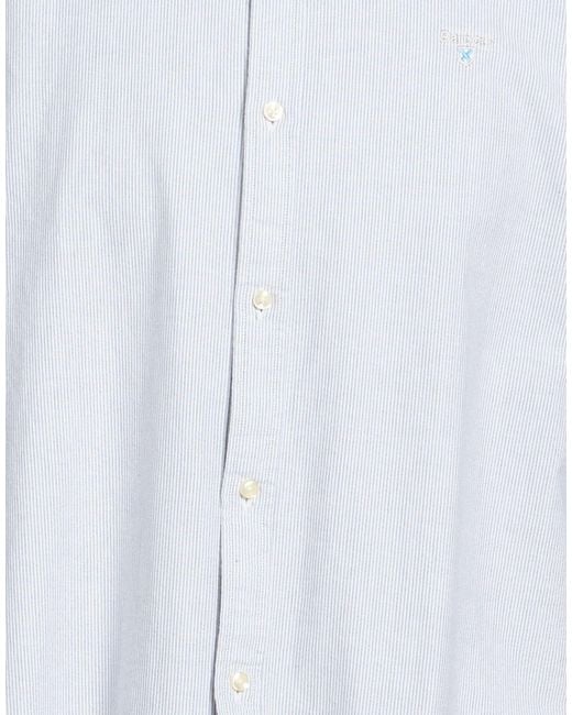 Barbour Blue Shirts for men