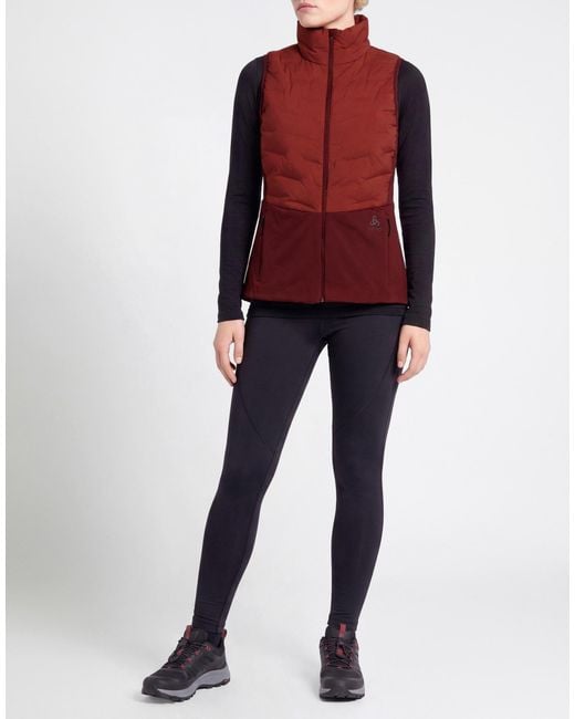 Odlo Red Vest Recycled Polyester, Elastane