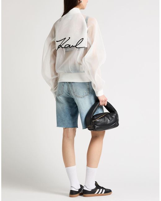 Chaqueta y Cazadora Karl Lagerfeld de color White