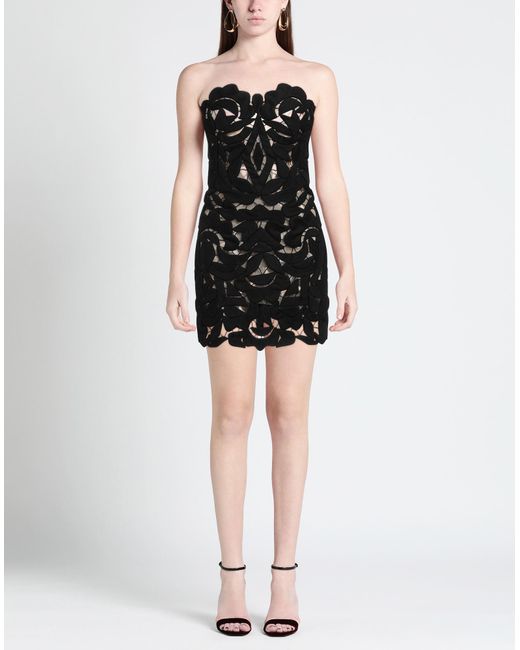 Ermanno Scervino Black Mini Dress