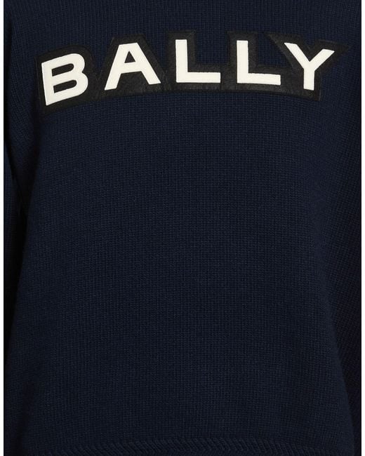 Bally Blue Sweater Wool for men