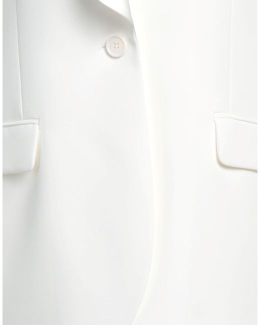 Barbara Bui White Blazer Polyester