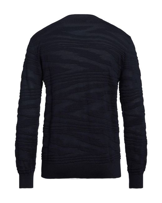 Missoni Blue Wool Blend Sweater for men