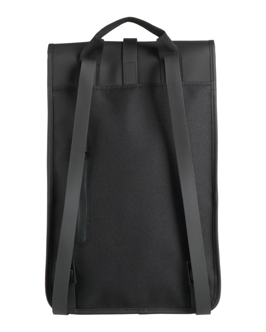 Rains Black Backpacks