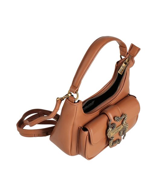Just Cavalli Brown Handbag