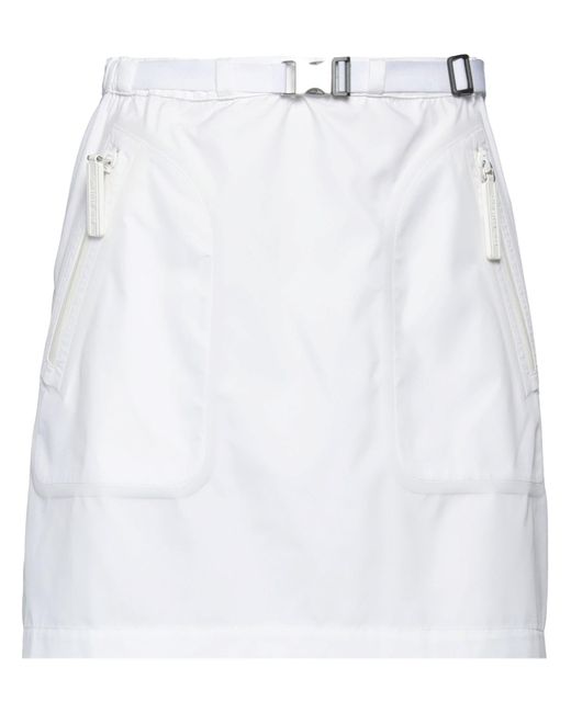 Dior White Mini Skirt