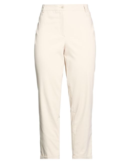 Gardeur Natural Cream Pants Cotton, Polyamide, Elastane