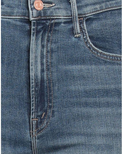 Mother Blue Jeans Cotton, Polyester, Elastane