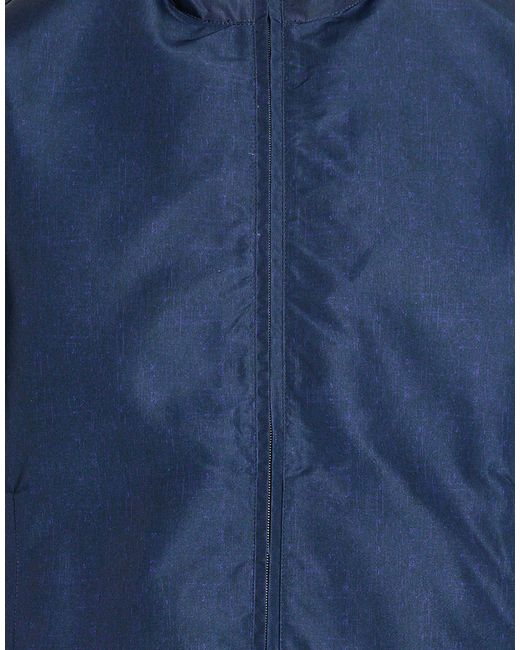 Drumohr Blue Jacket Polyester for men